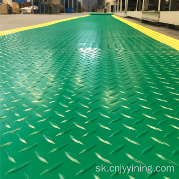 rezaný plastový nekĺzavý PVC Mat podlahový rožku